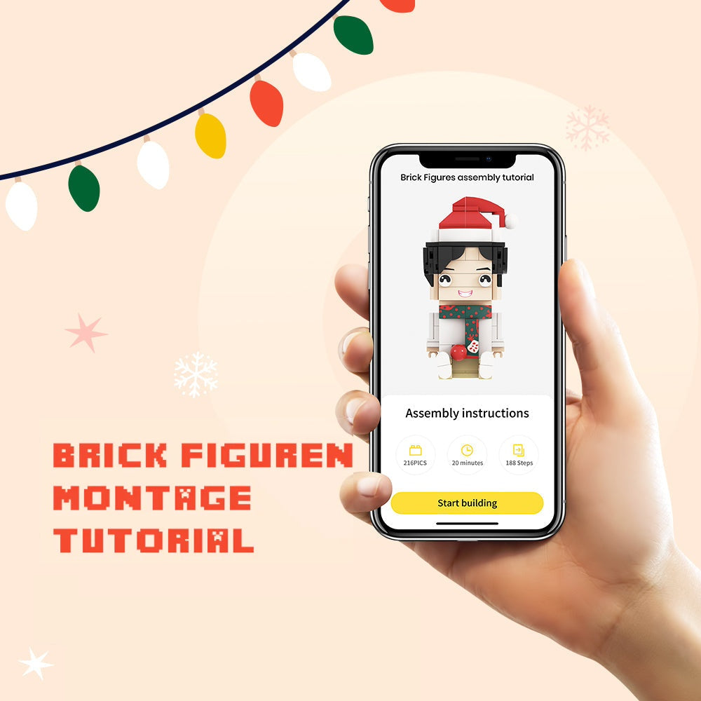 Custom brick figure