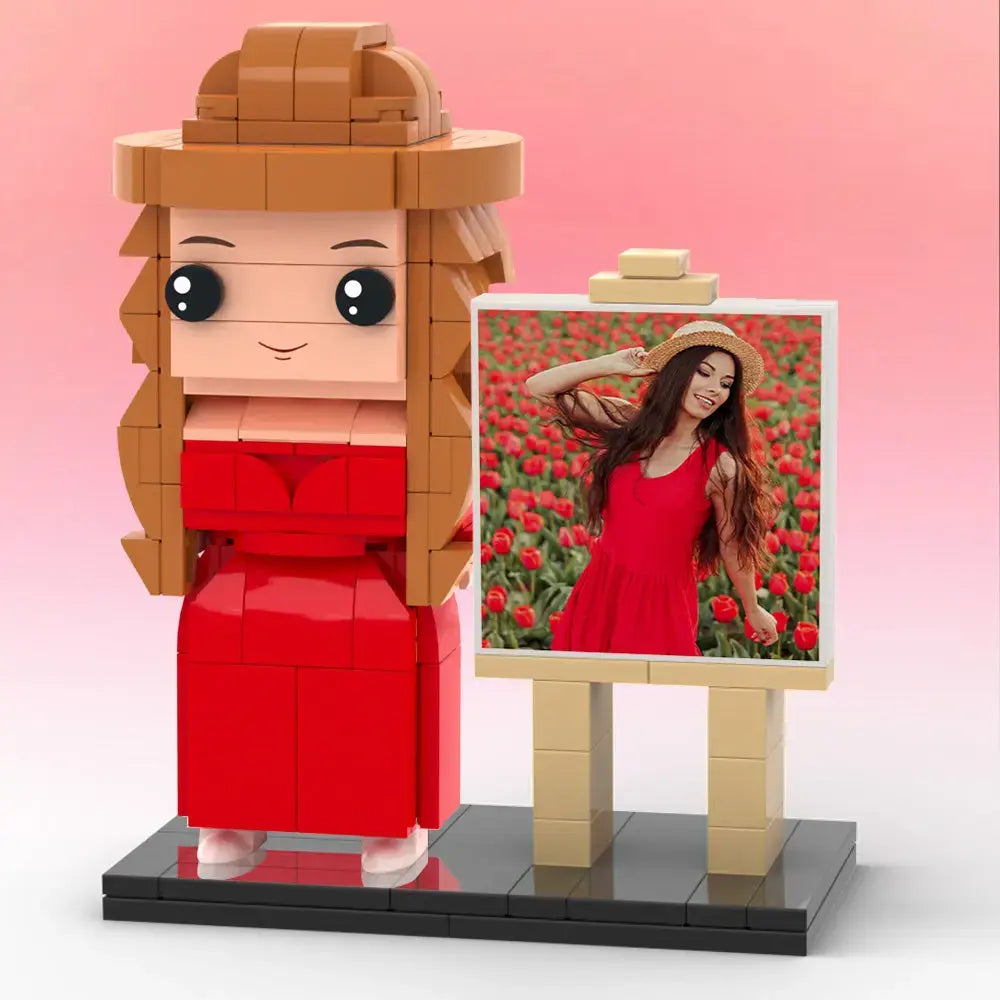 Custom brick figure