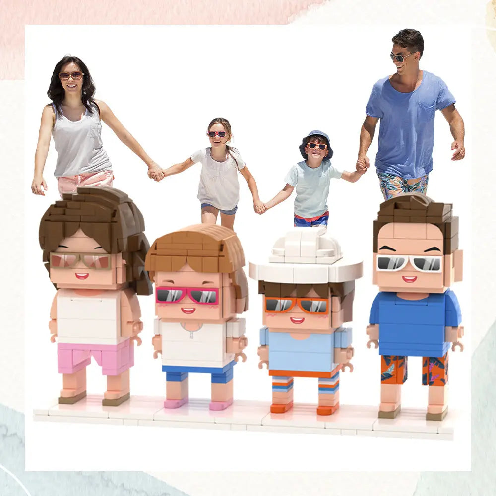 Custom brick figure
