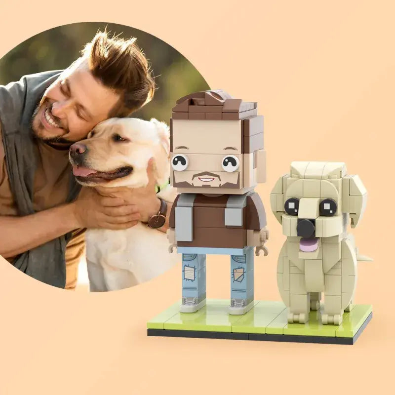 Custom brick figure